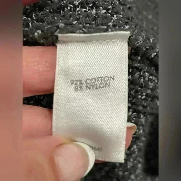 Purejill elements Long duster open cardigan 92% cotton 8% nylon size large - Picture 5 of 8